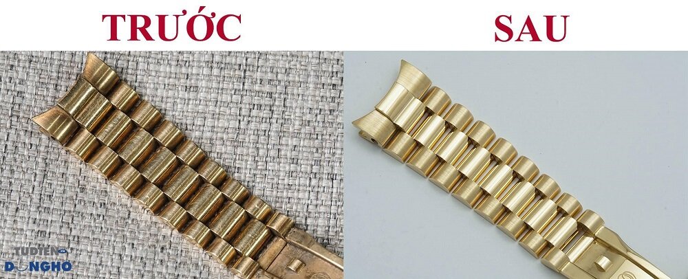 Service lớp vỏ của một chiếc đồng hồ Rolex